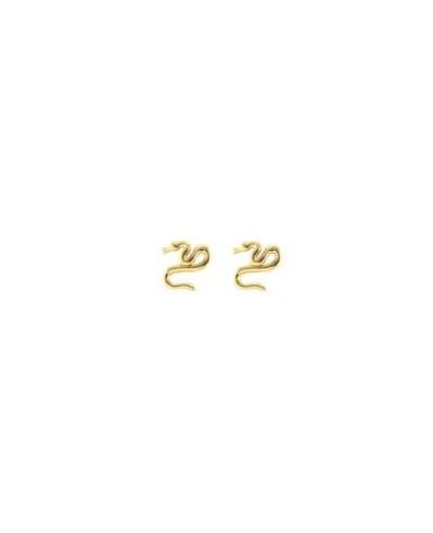 Earrings - Tiny Stud: Kris, Style: Snake