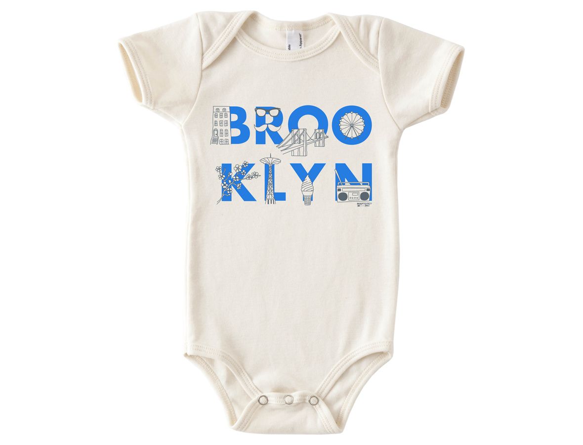 Onesie: Brooklyn Font