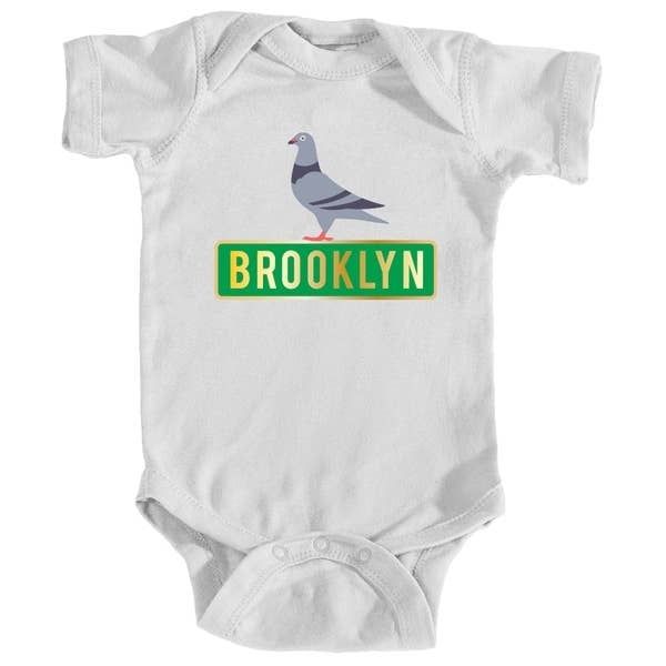 Onesie: Brooklyn Pigeon