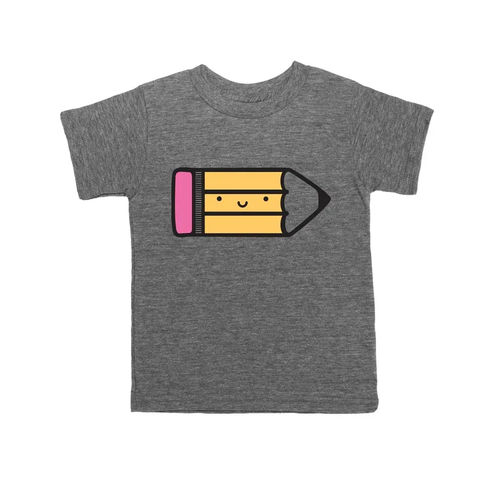 Kids T-Shirt - Kawaii Pencil: