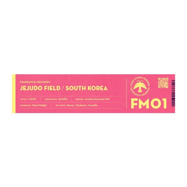 Incense - Fragrance Memories:, Style: 01 Jejudo Field