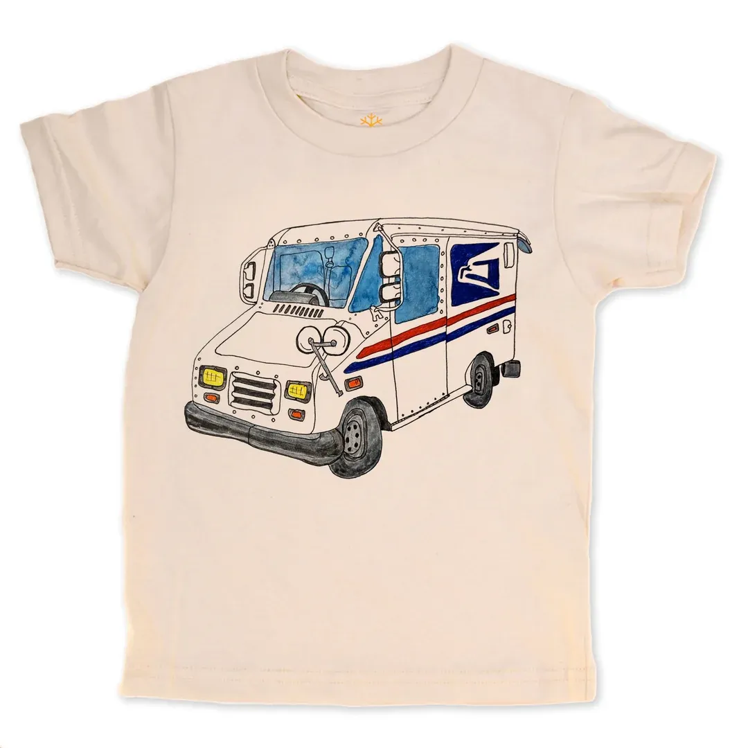 T-Shirt Kids - Mail Truck