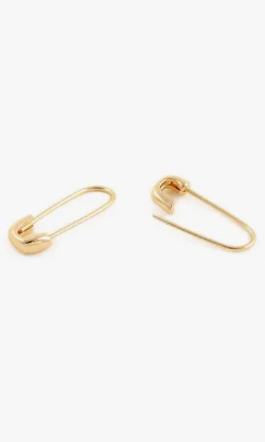 Earrings - Hoop: Safety Pin