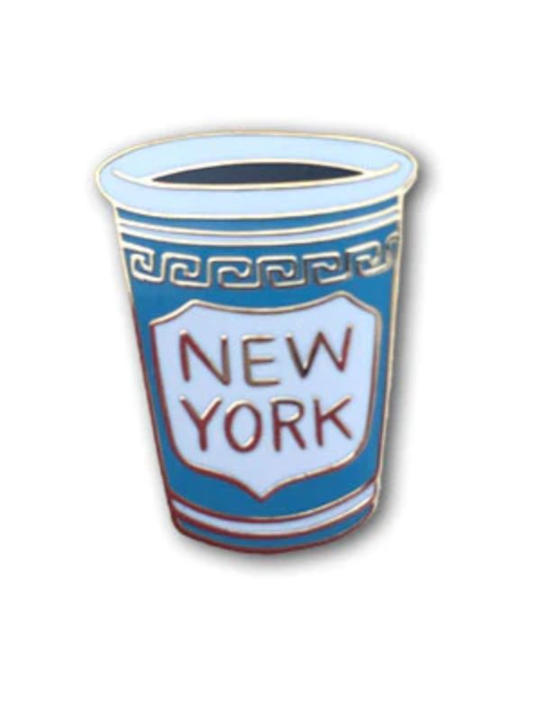 Enamel Pin: NYC Coffee