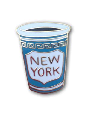 Enamel Pin: NYC Coffee