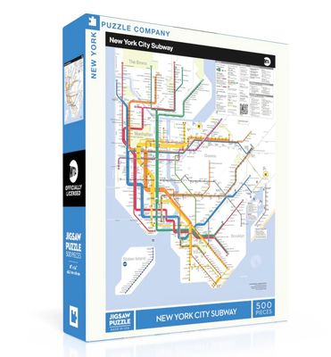 Puzzle -  MTA Subway Map (500 pc)