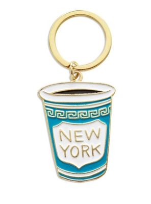 Keychain - Enamel: NYC Coffee