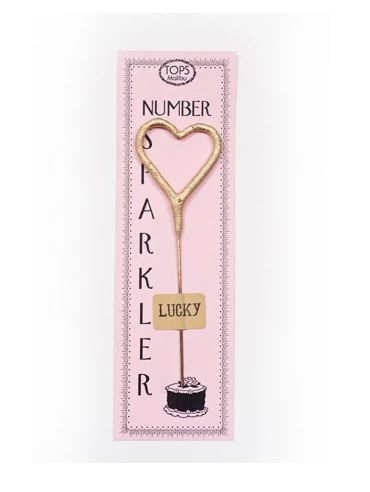 Sparkler - Mini Gold Heart