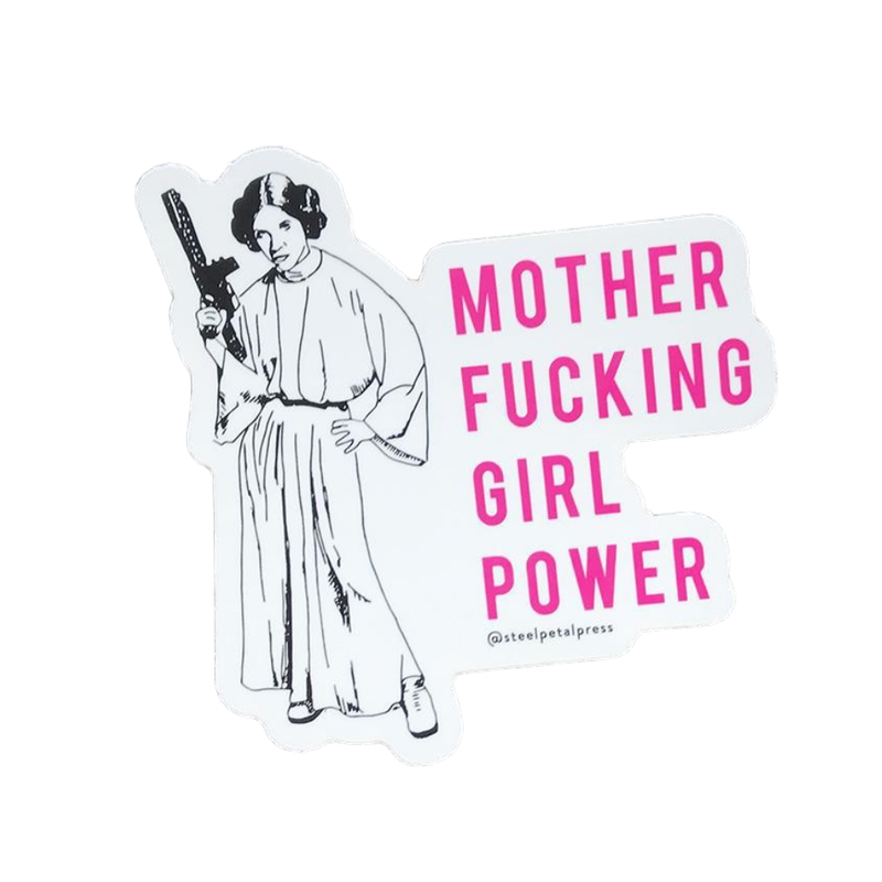 Sticker: Mother Fucking Girl Power