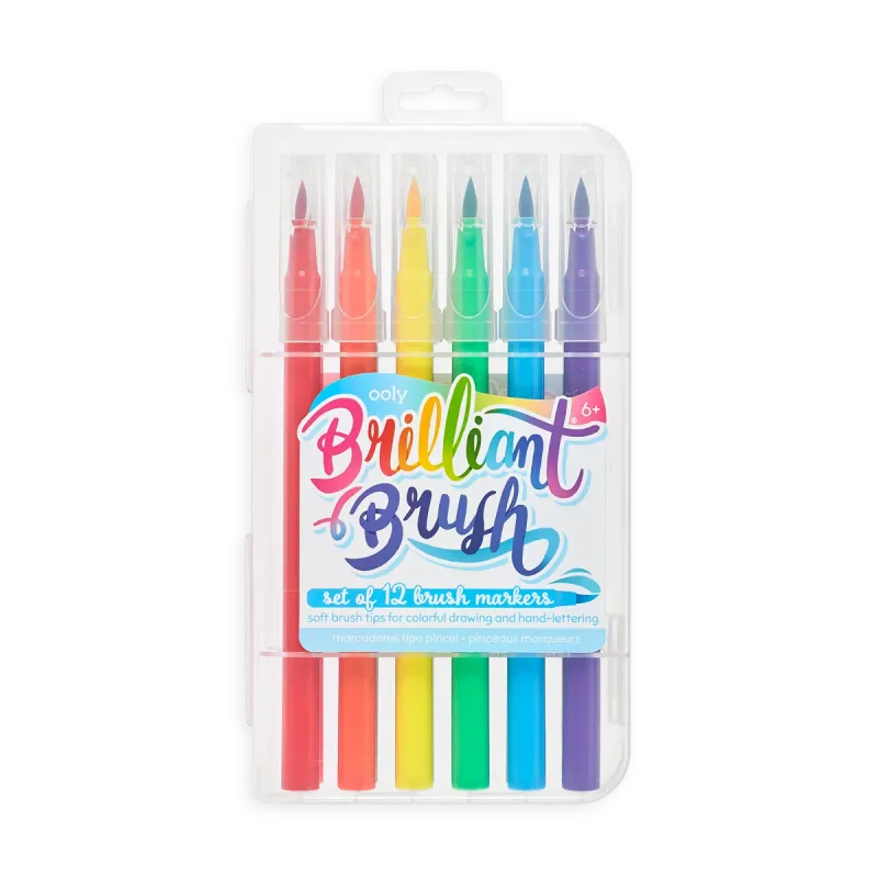 Brilliant Brush Markers