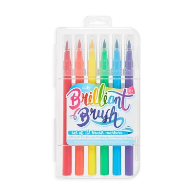 Brilliant Brush Markers