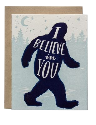 Card - Blank: Believe In You BigFoot
