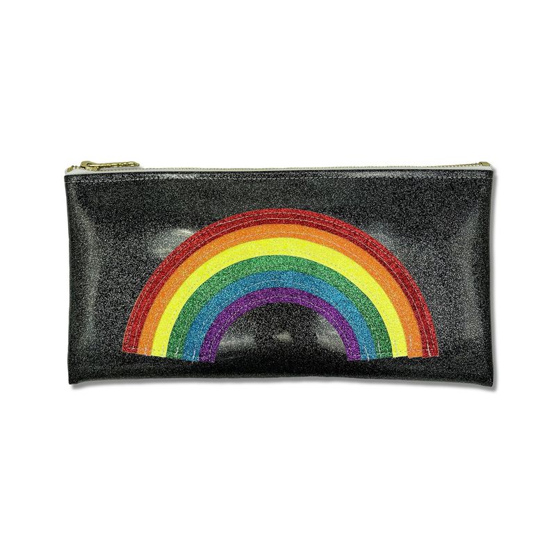 Julie Mollo Classic Clutch: Rainbow