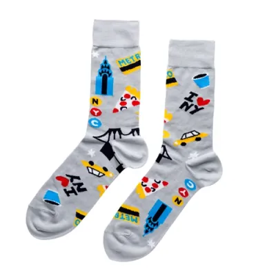 Socks - Men's Crew: NYC