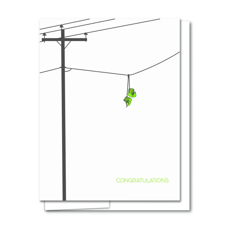 Card - Baby: Bootie card