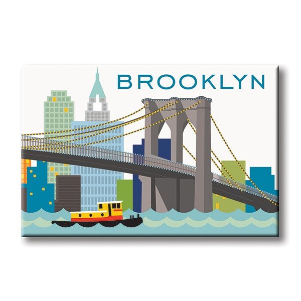 Magnet Brooklyn Skyline