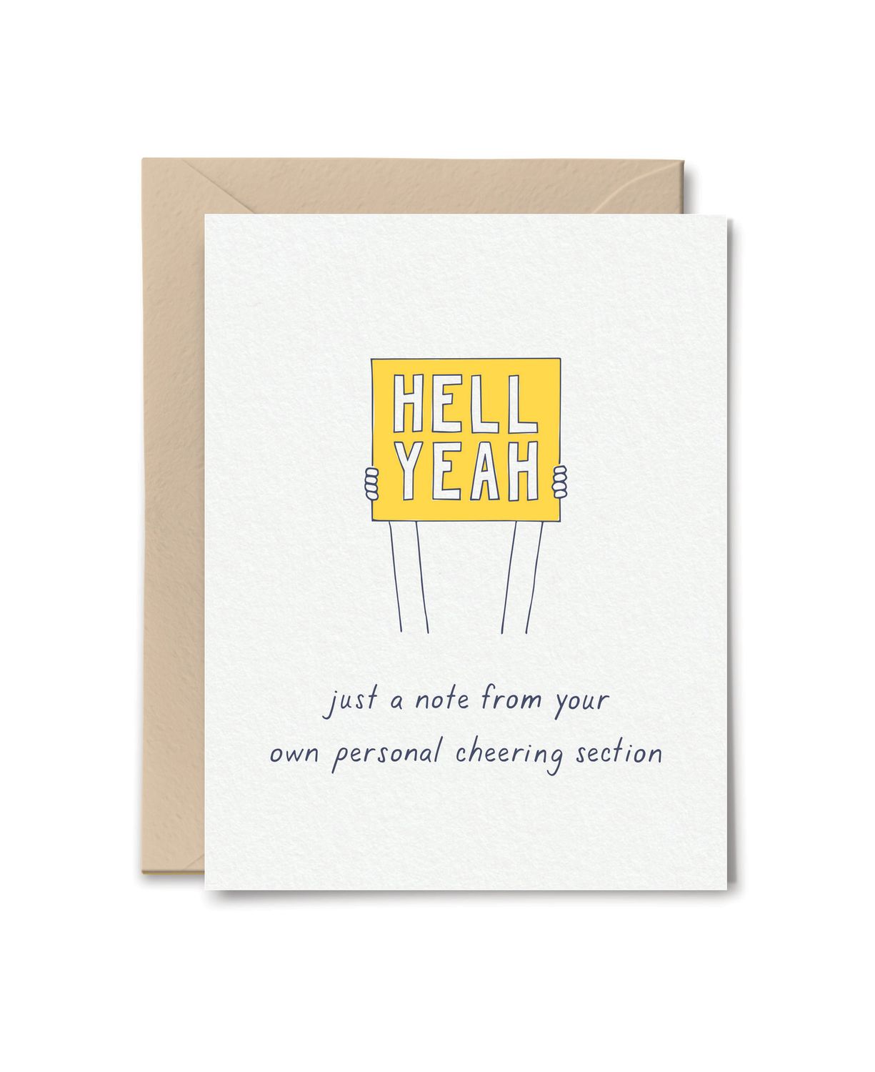 Card - Blank: Personal Cheering Section