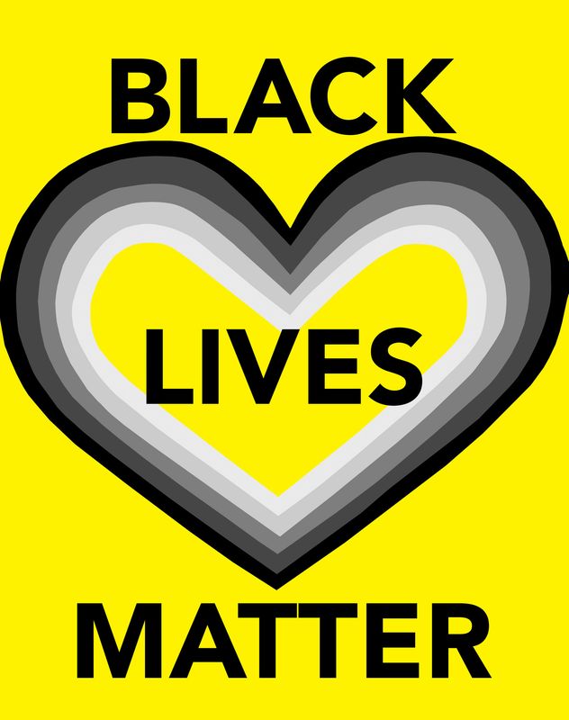 Protest Posters BLM - yellow