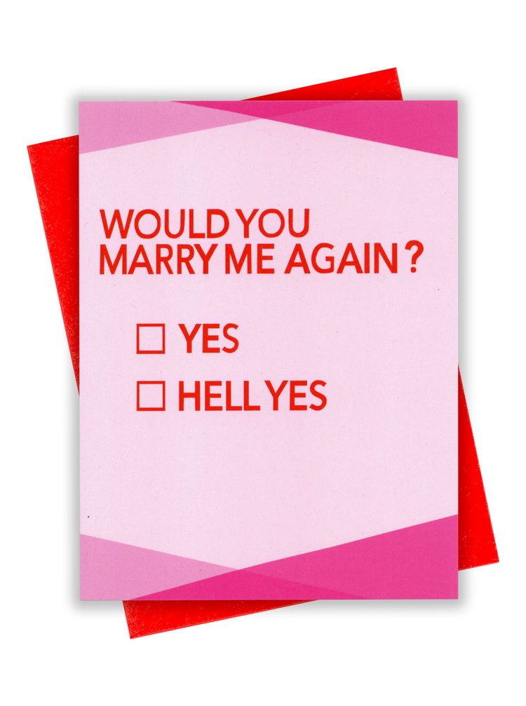Card - Love: Marry Me Again