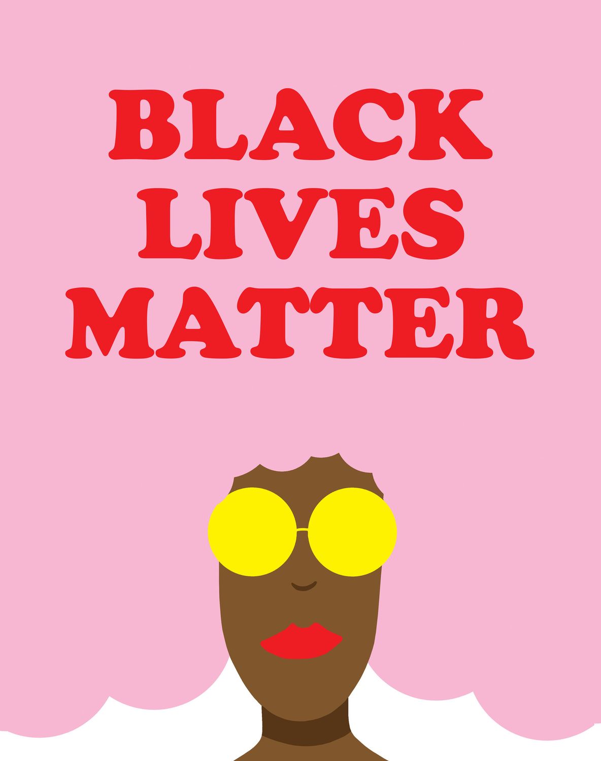 Protest Posters BLM - pink
