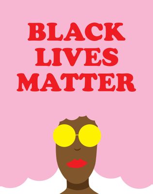 Protest Posters BLM - pink