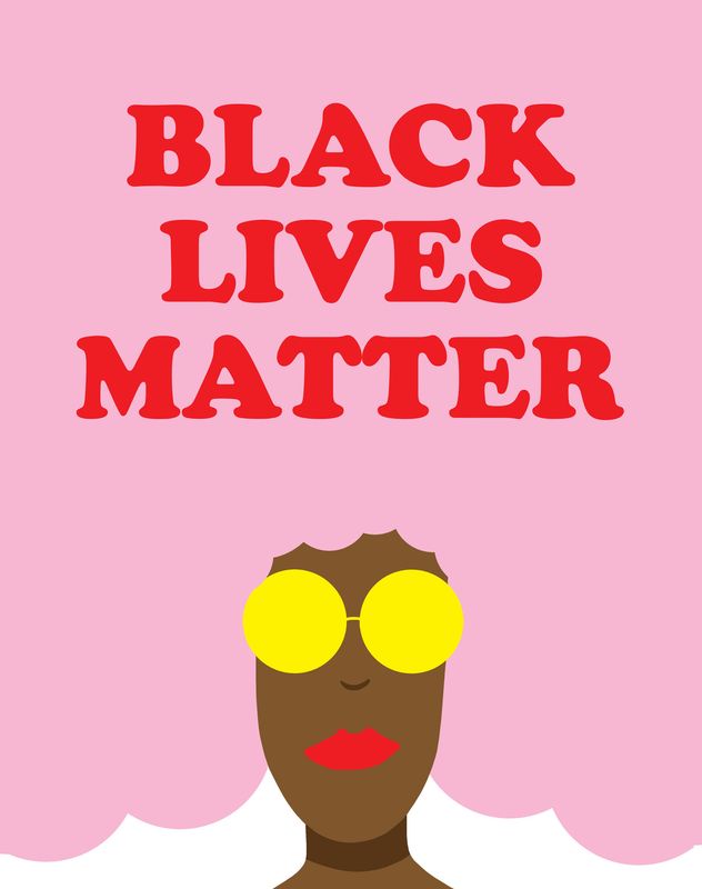 Protest Posters BLM - pink