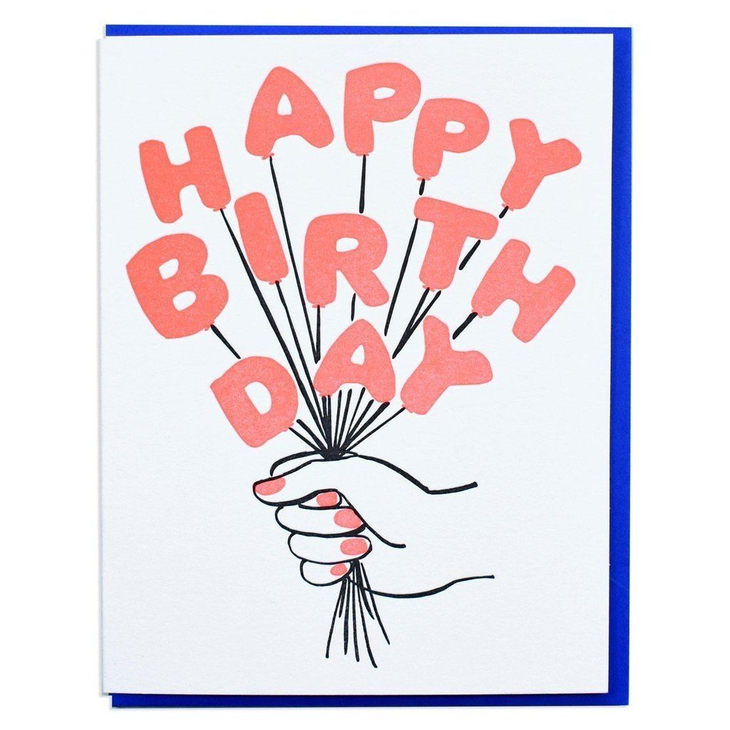 Card - Birthday: Balloon Bouquet