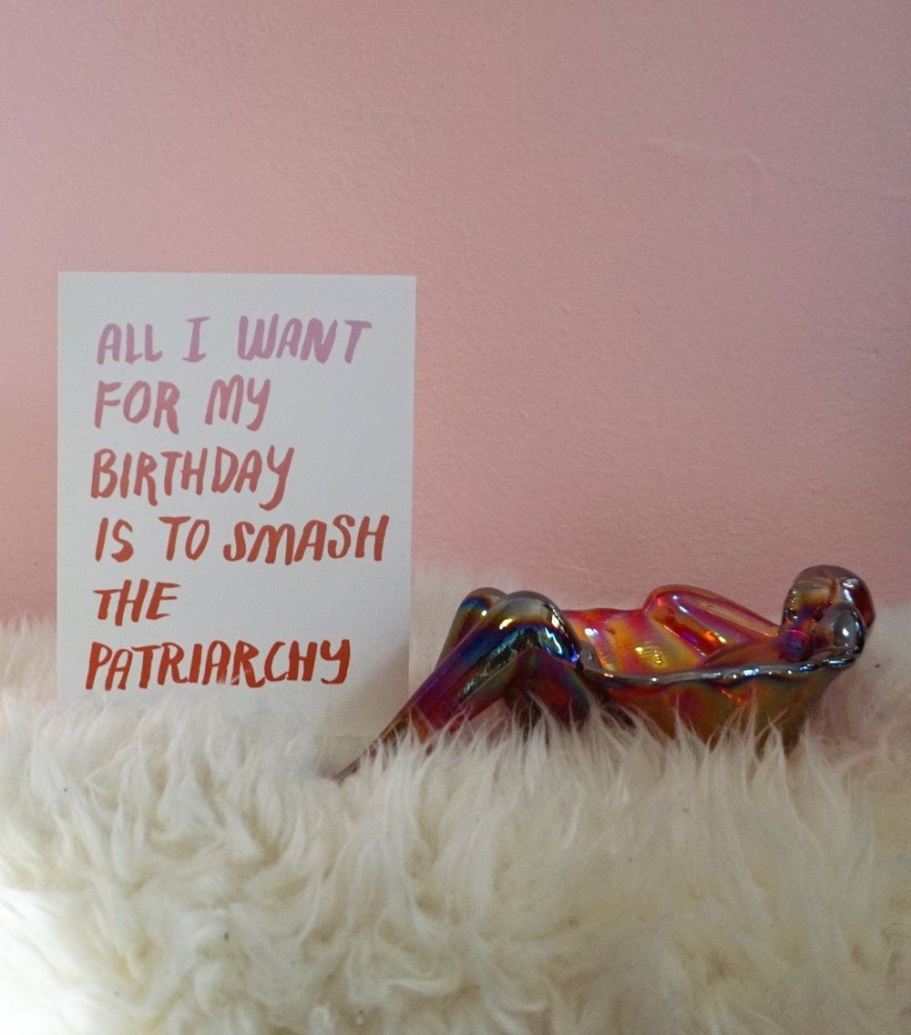 Card - Birthday: Smash the Patriarchy