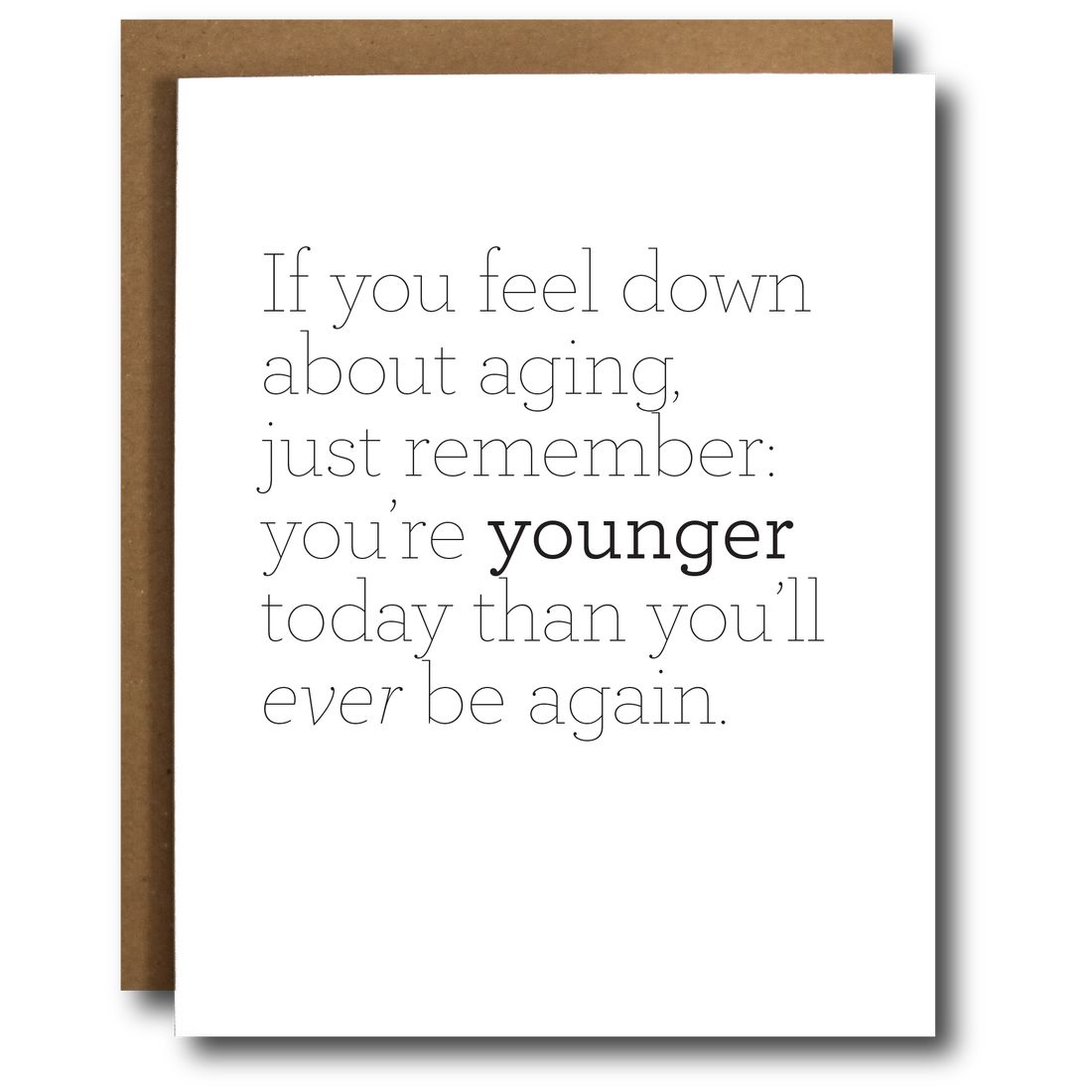 Card - Birthday: Youngest right now