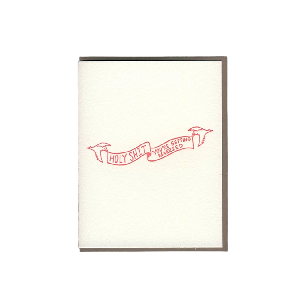 Card - Wedding: Holy Shit