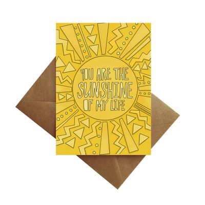 Card - Blank: Sunshine of My Life