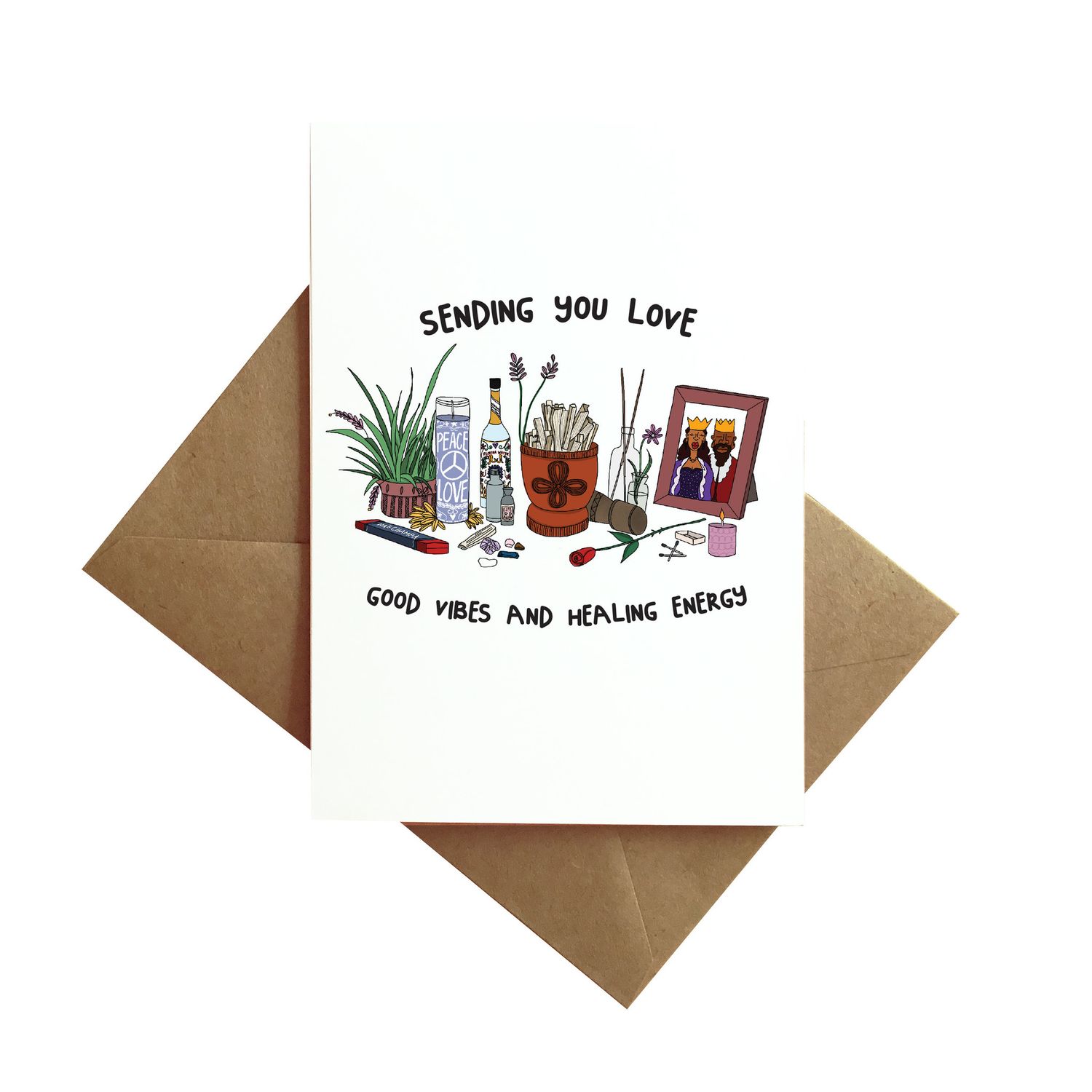 Card - Blank: Healing Energy