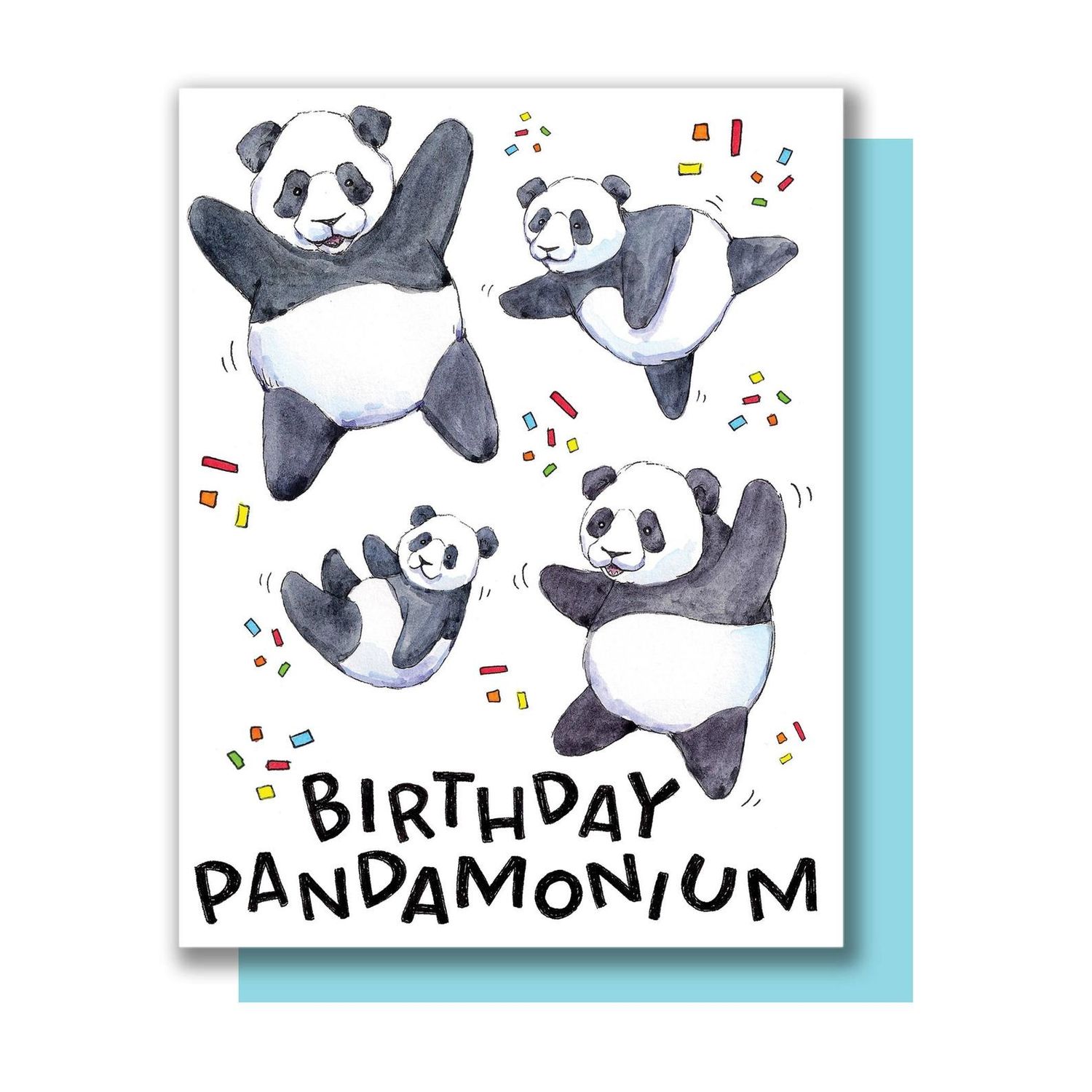 Card - Birthday: Pandamonium