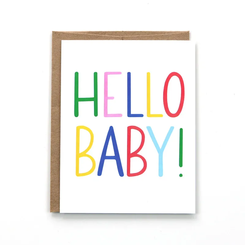 Card - Baby: Hello Baby!
