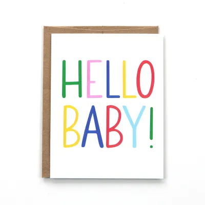 Card - Baby: Hello Baby!