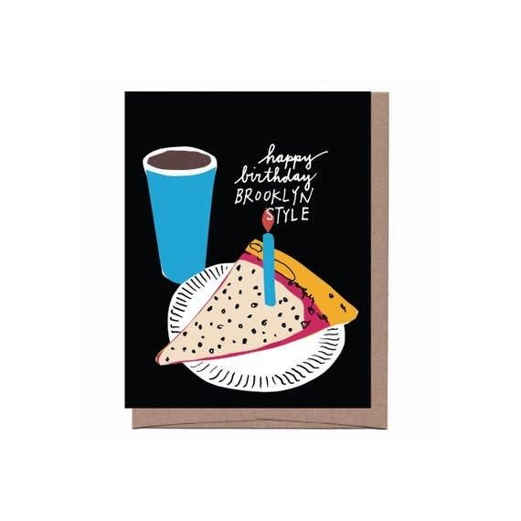 Card - Birthday: Brooklyn Style