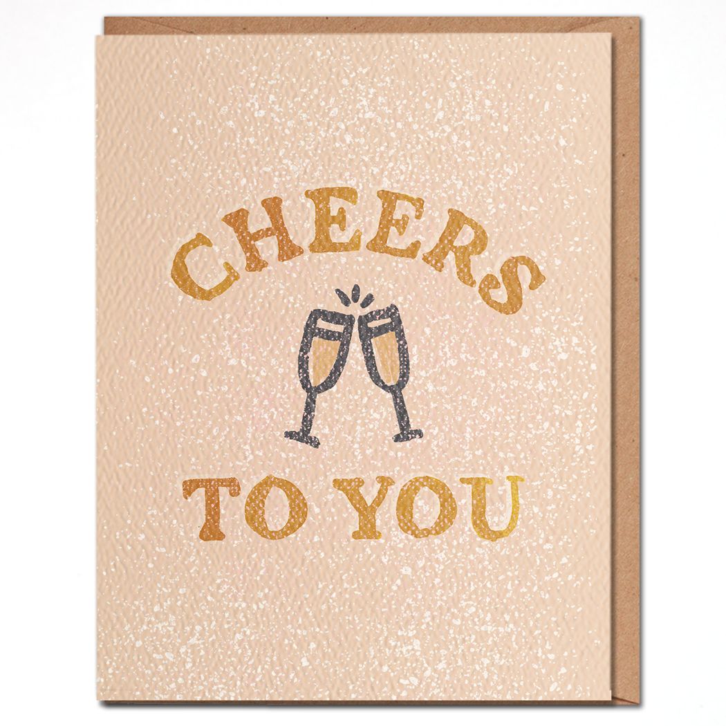 Card: Congrats - Cheers to you