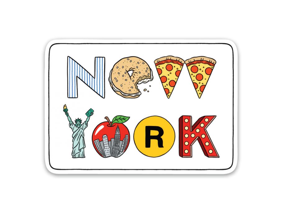 Sticker: New York Icons