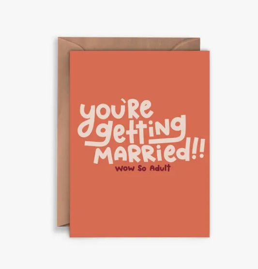 Card - Wedding: You're Getting Married