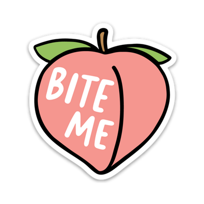 Stickers: Brittany Paige - Peach Bite Me