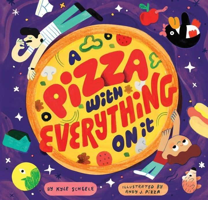 Book - Kids: Pizza with Everything on it
