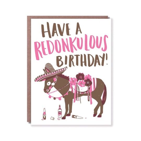 Card - Birthday: Redonkulous