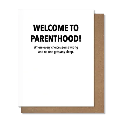 Card - Baby: Parenthood
