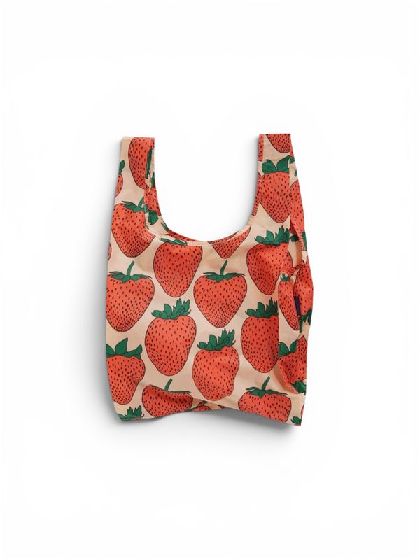 Tote - Foldable: Baggu Strawberry