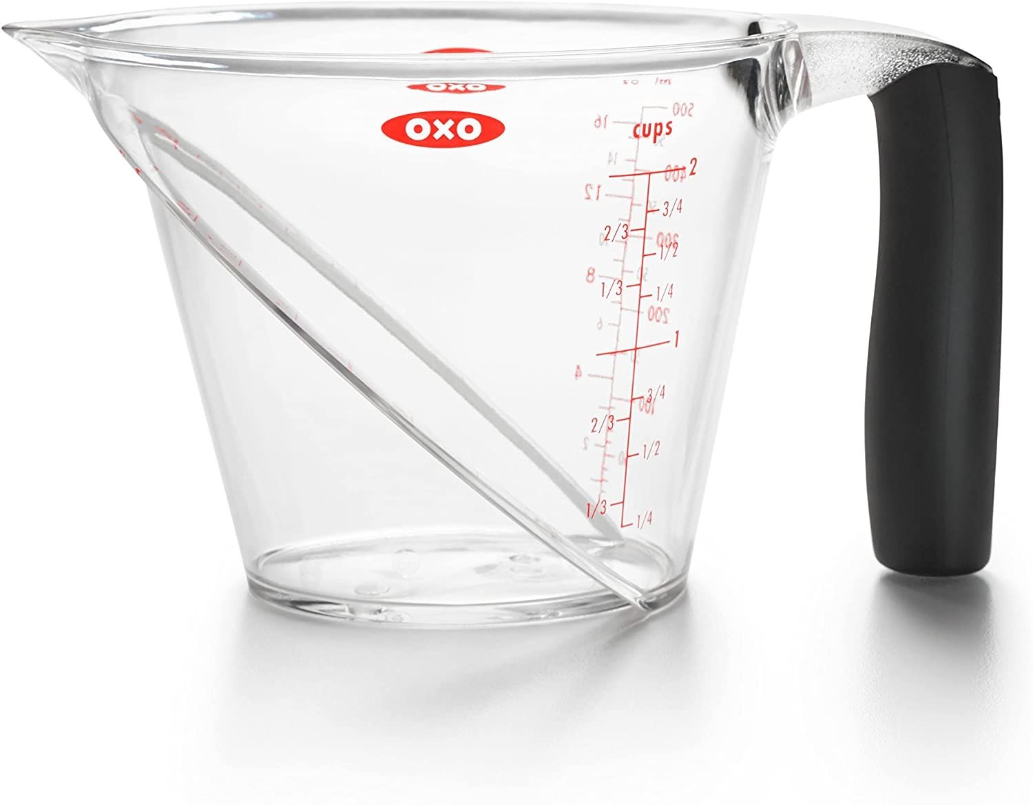 Measuring Cup - angled plastic