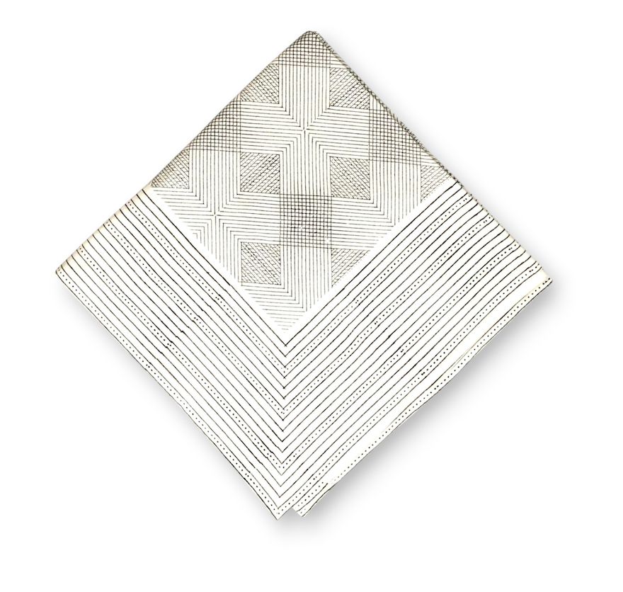 Tablecloth (60x60) - Aztec Grid