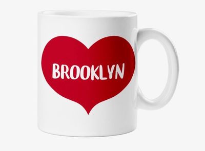 Mug: Brooklyn Heart (Red)