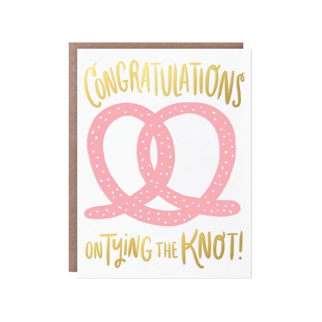 Card - Wedding: Congrats On Tying The Knot