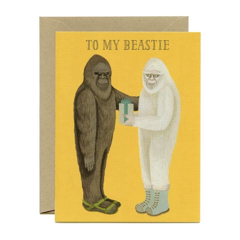 Card - Blank: To My Beastie