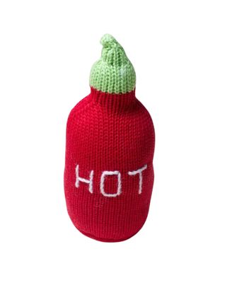 Organic Handmade Rattle: Hot Sauce